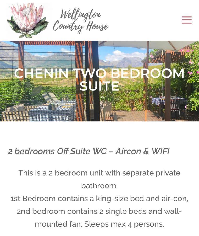 Wellington Country House Экстерьер фото